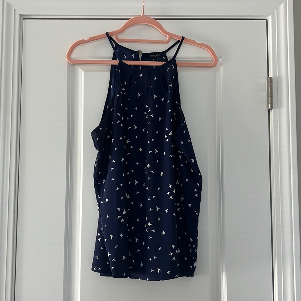 Papermoon Navy Top (L)